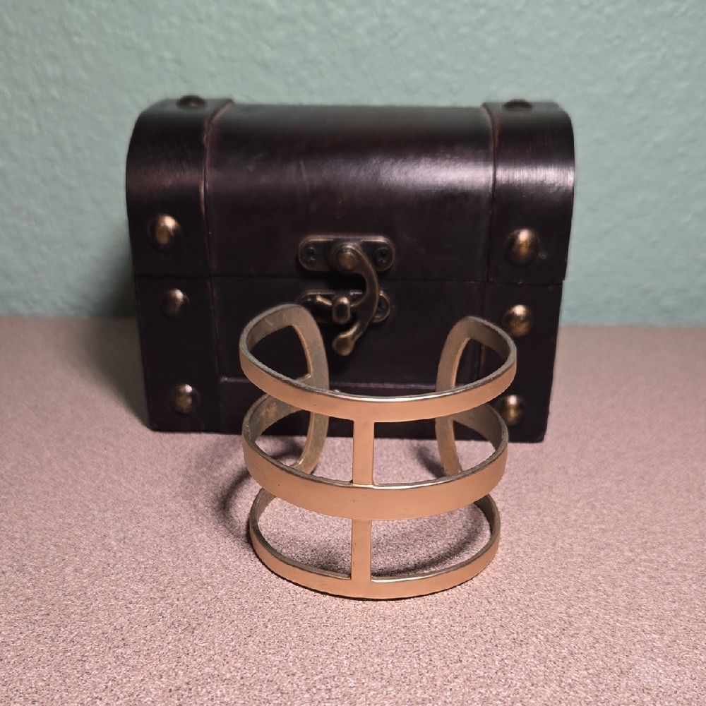 Gold Cuff Bracelet